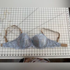 ThirdLove Blue Lace Demicup Bra